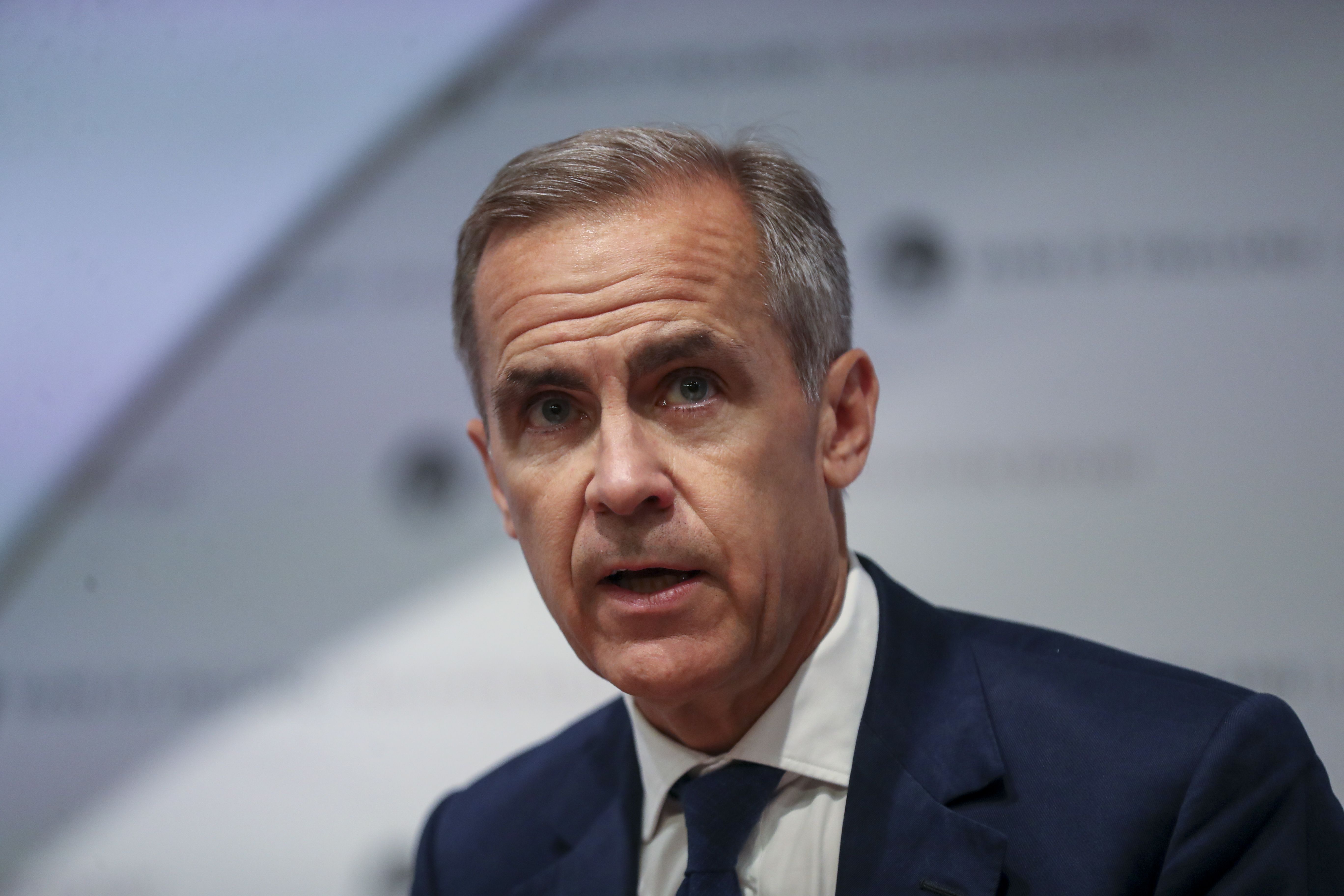 Bank of England Governor Mark Carney says central banks won't be left behind by fintech