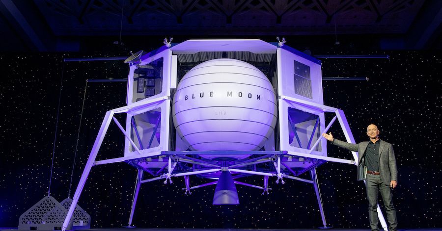 Jeff Bezos’ Blue Origin teams up with spacefaring heavyweights for human lunar lander design