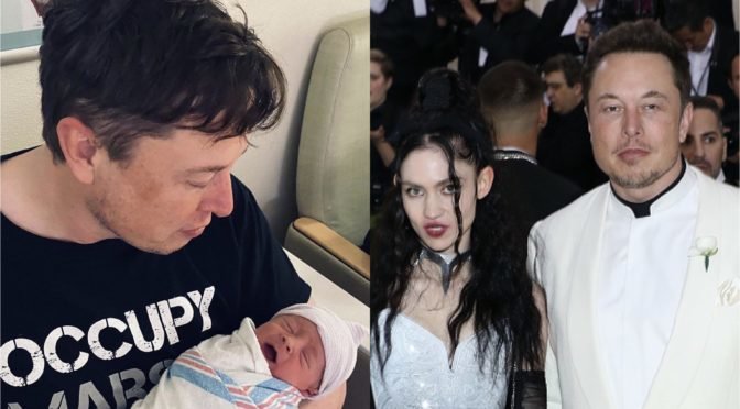 Elon Musk and Grimes confirm baby name X Æ A-12
