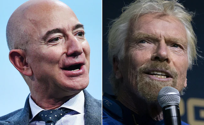 Final Frontier: Billionaires Richard Branson, Jeff Bezos Bound For Space
