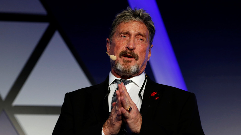‘Sounds like one of John’s tweets’: McAfee’s doubtful widow shares PHOTO of his alleged suicide note