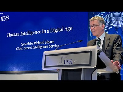 Comments on "Human Intelligence in a Digital Age" - A brilliant Speech by MI6 Chief Richard Moore, and the elephants neglected in the room