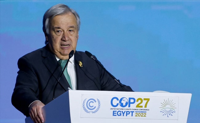 UN Chief Urges Nations To Stop 'Blame Games' At Climate Summit