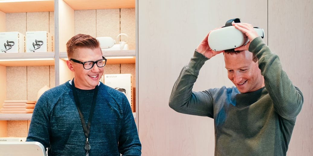 Meta CEO Mark Zuckerberg says the metaverse is 'not the majority of what we're doing'