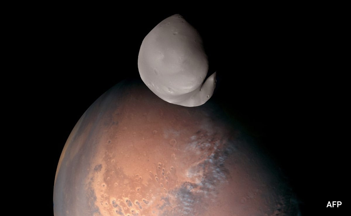 Most Precise Image Of Mars' Mysterious 'Lumpy' Moon Captured By UAE Spacecraft