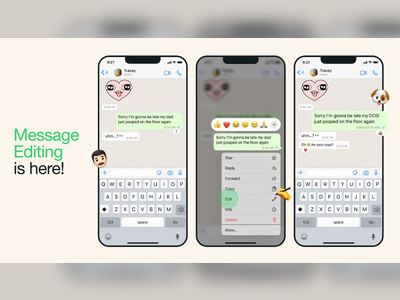 WhatsApp rolls out limited message editing feature for all users