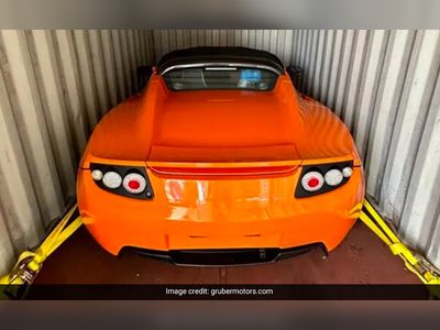Three Unique Tesla Roadsters to be Sold for Record Amount After Siting in Shipping Containers for Over a Decade