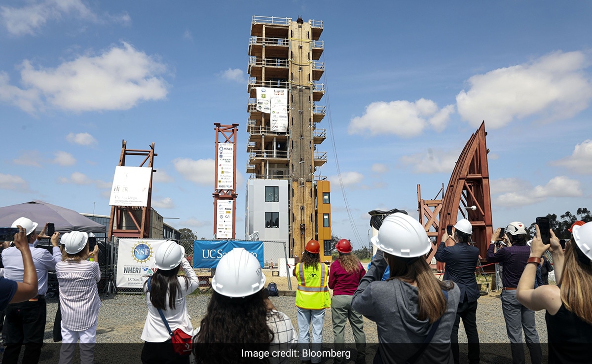 Wooden High-Rise Survives Over 100 Simulated Earthquakes