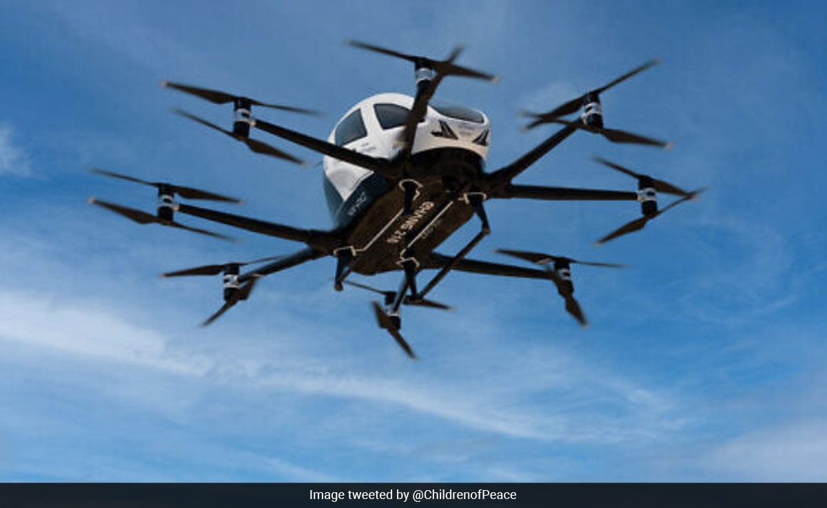 Israel takes to the skies with autonomous flying taxi test